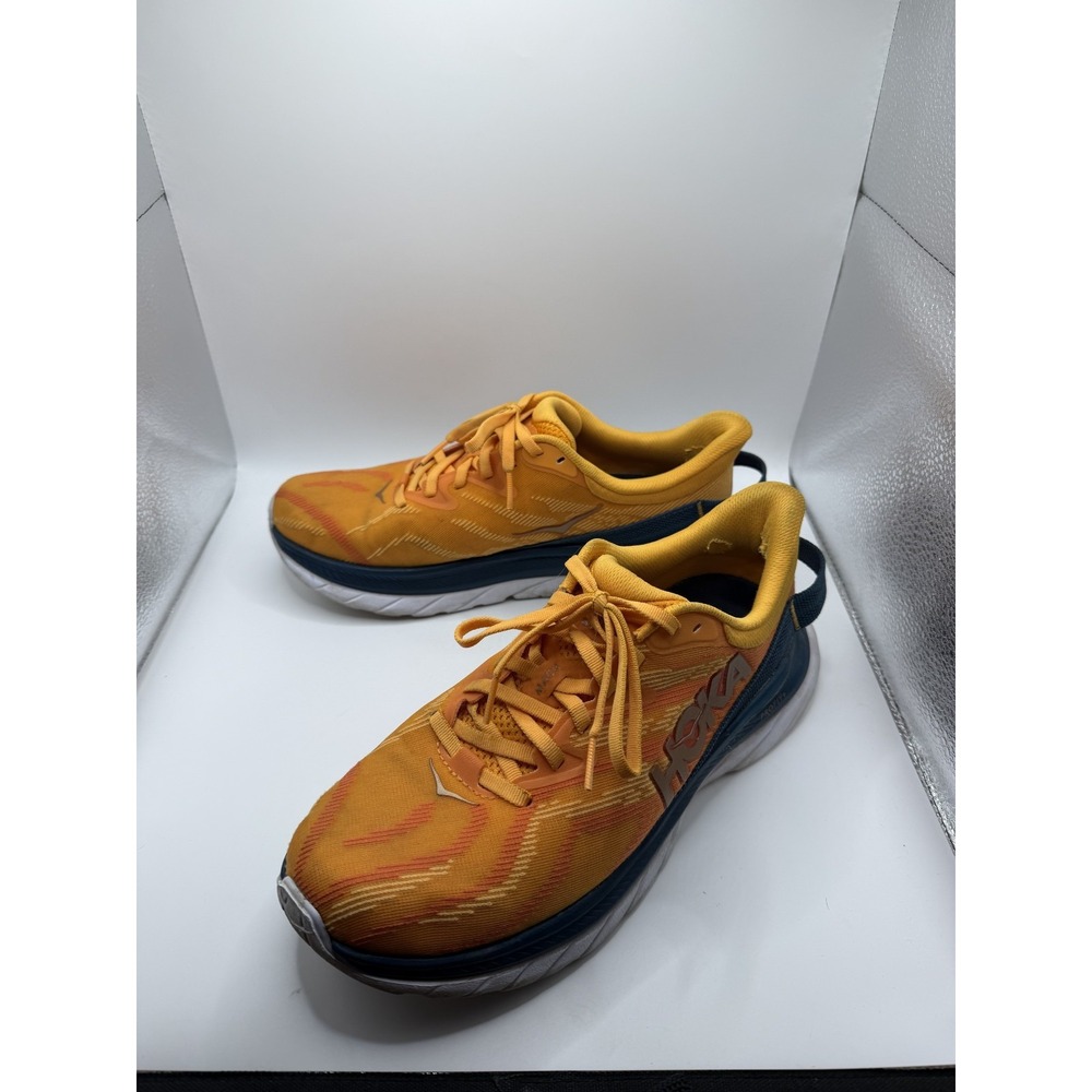 Hoka One One Mach Supersonic 1130251-RYCM Womens 9 B Sneaker Orange Running
